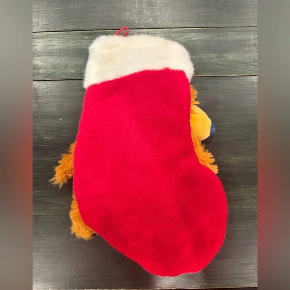 Vintage Disney Bear in the Big Blue House singing plush Christmas stocking - Picture 4 of 7